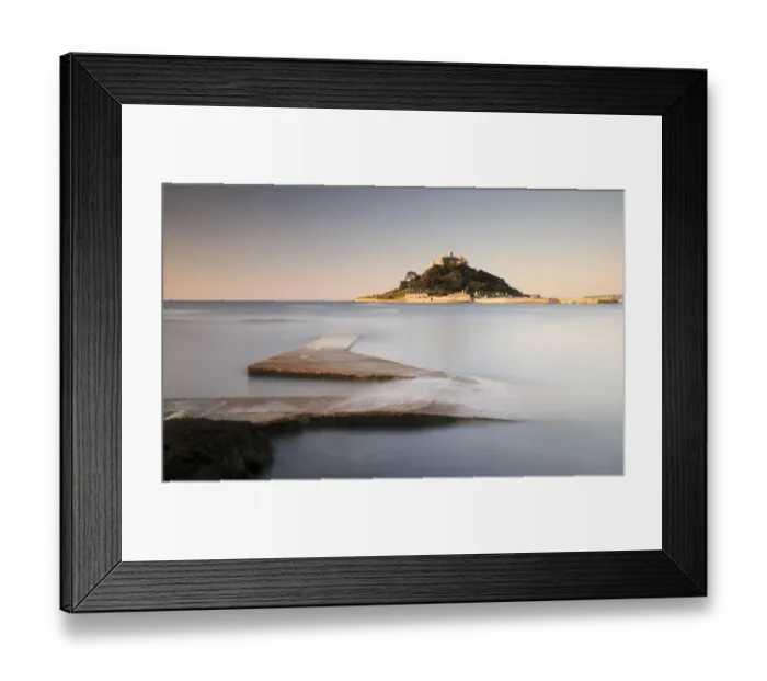 Framed Print : St Michaels Mount at dawn, Marazion, Cornwall, UK. September 2009 Framed Print : St Michaels Mount at dawn, Marazion, Cornwall, UK. September 2009