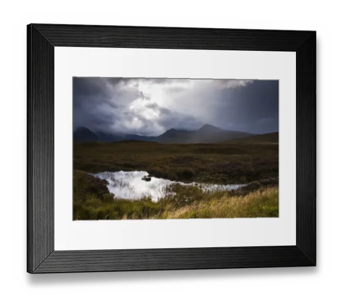 Framed Print : Rannoch Moor on a rainy day. Highlands, Scotland. September 2010 Framed Print : Rannoch Moor on a rainy day. Highlands, Scotland. September 2010
