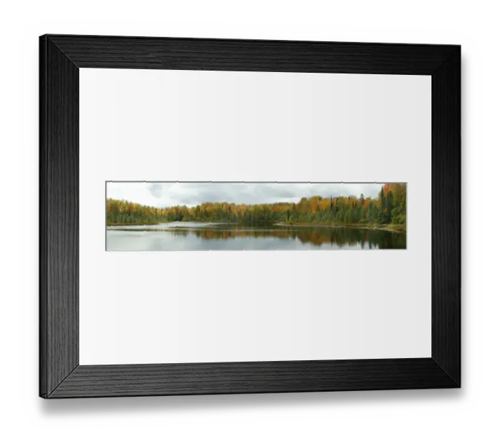Framed Print : Lake and mixed woodland in autumn, Upper Peninsula, Michigan, USA Framed Print : Lake and mixed woodland in autumn, Upper Peninsula, Michigan, USA