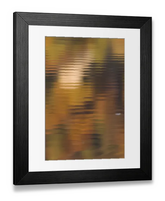 Framed Print : Autumn colours and limestone rocks reflected in water, Altmuehl River near Kelheim Framed Print : Autumn colours and limestone rocks reflected in water, Altmuehl River near Kelheim