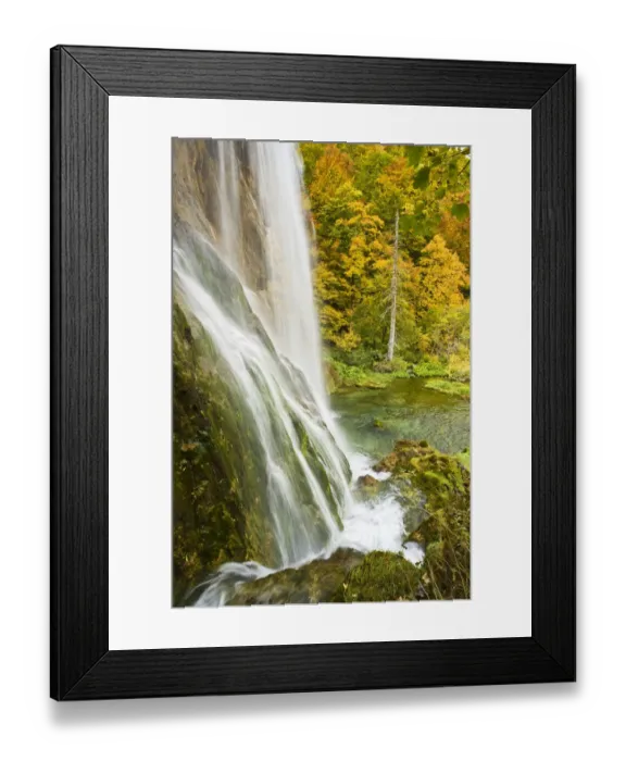 Framed Print : Veliki Prstvaci waterfalls, Upper Plitvice lakes, Plitvice Lakes NP, Croatia, October Framed Print : Veliki Prstvaci waterfalls, Upper Plitvice lakes, Plitvice Lakes NP, Croatia, October