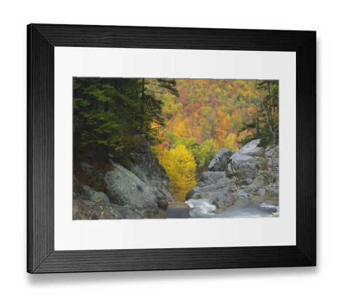 Framed Print : Ellis River, White Mountains, New Hampshire, USAm October 2007 Framed Print : Ellis River, White Mountains, New Hampshire, USAm October 2007