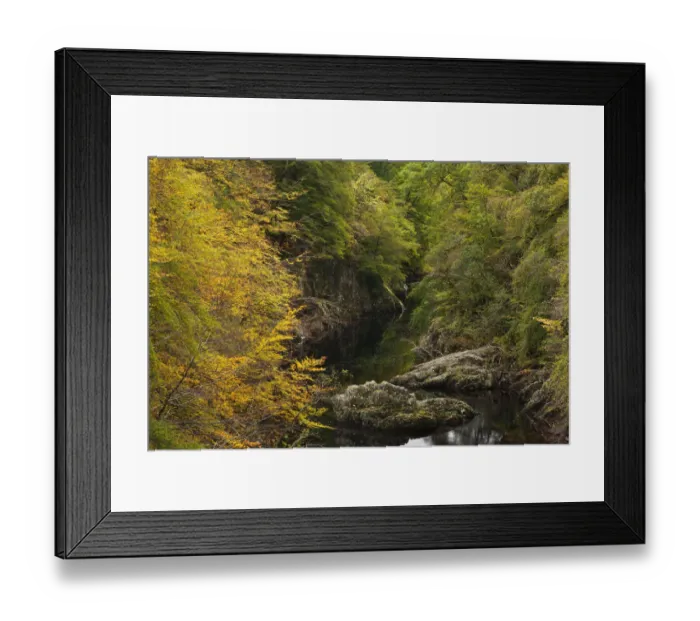 Framed Print : The Pass of Killiecrankie and the River Garry, Perthshire, Scotland. October 2011 Framed Print : The Pass of Killiecrankie and the River Garry, Perthshire, Scotland. October 2011