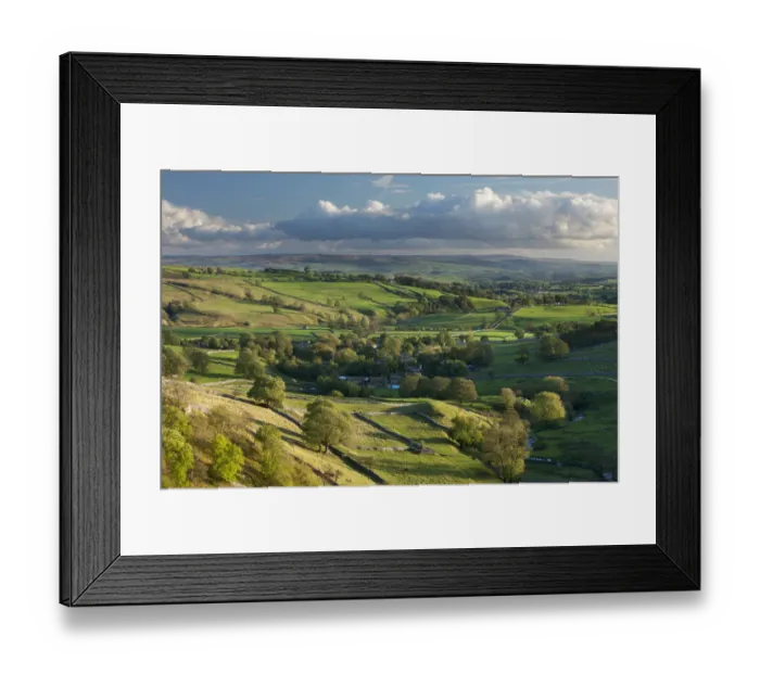 Framed Print : Malham, Yorkshire Dales, England, UK. October 2011