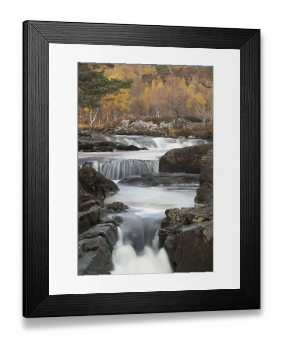 Framed Print : River Affric flowing through a rocky gorge, Glen Affric National Nature Reserve, Scotland Framed Print : River Affric flowing through a rocky gorge, Glen Affric National Nature Reserve, Scotland