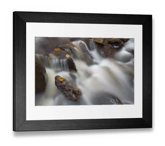 Framed Print : Hoegne river at the edge of the Hoge Venen nature reserve, in Autumn colours Framed Print : Hoegne river at the edge of the Hoge Venen nature reserve, in Autumn colours