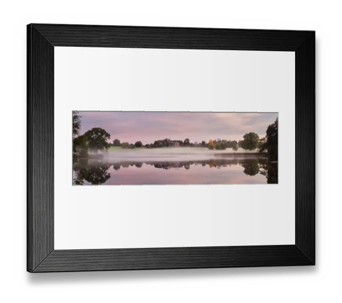 Framed Print : Panoramic of Berrington Hall at sunrise, Herefordshire, England, UK, October 2015 Framed Print : Panoramic of Berrington Hall at sunrise, Herefordshire, England, UK, October 2015