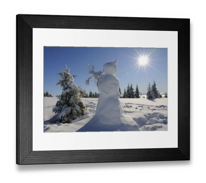 Framed Print : Snowman on Hauts Fourneaux, Ballon des Vosges Nature Park, Vosges, Lorraine, France Framed Print : Snowman on Hauts Fourneaux, Ballon des Vosges Nature Park, Vosges, Lorraine, France