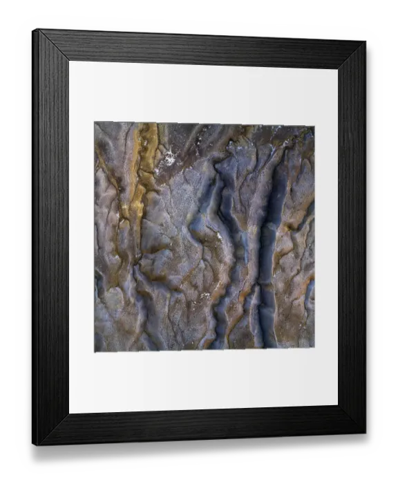 Framed Print : Cracks in mud volcanoes, Azerbaijan Framed Print : Cracks in mud volcanoes, Azerbaijan