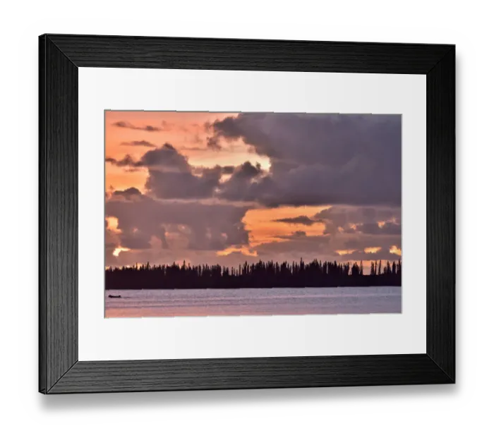 Framed Print : Coast of l Ile-des-Pins with the New Caledonia pines (Araucaria columnaris) that Framed Print : Coast of l Ile-des-Pins with the New Caledonia pines (Araucaria columnaris) that