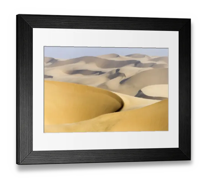 Framed Print : View of sand dunes, Walvis Bay, Namibia, Africa Framed Print : View of sand dunes, Walvis Bay, Namibia, Africa