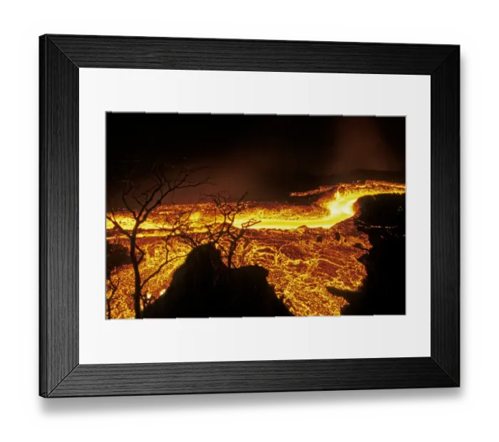 Framed Print : Lava flow in Fernandina Island, Galapagos Islands. Lava flowing at speed of water runs Framed Print : Lava flow in Fernandina Island, Galapagos Islands. Lava flowing at speed of water runs