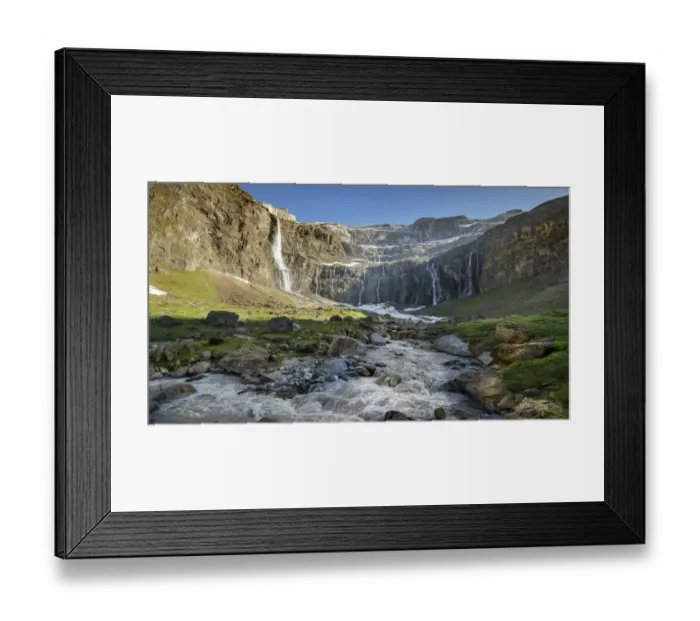 Framed Print : Grand Cascade, Pyrenees National Park, France, June Framed Print : Grand Cascade, Pyrenees National Park, France, June