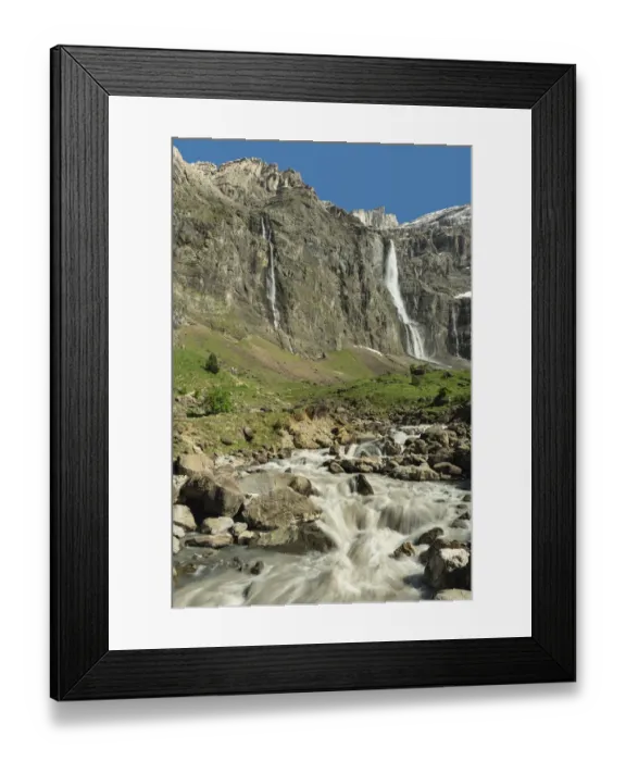 Framed Print : Grand Cascade, Pyrenees National Park, France, June Framed Print : Grand Cascade, Pyrenees National Park, France, June