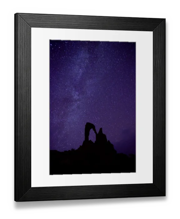 Framed Print : Night sky over Stone arch, called the Julia arch. Ennedi Natural and Cultural Reserve Framed Print : Night sky over Stone arch, called the Julia arch. Ennedi Natural and Cultural Reserve