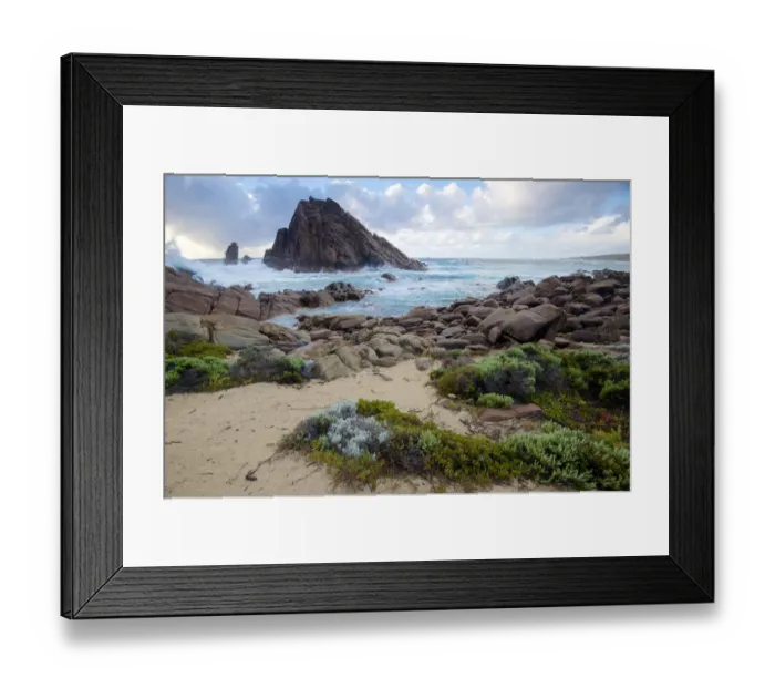 Framed Print : Sugarloaf Rock viewed fom coast of Leeuwin-Naturaliste National Park Framed Print : Sugarloaf Rock viewed fom coast of Leeuwin-Naturaliste National Park