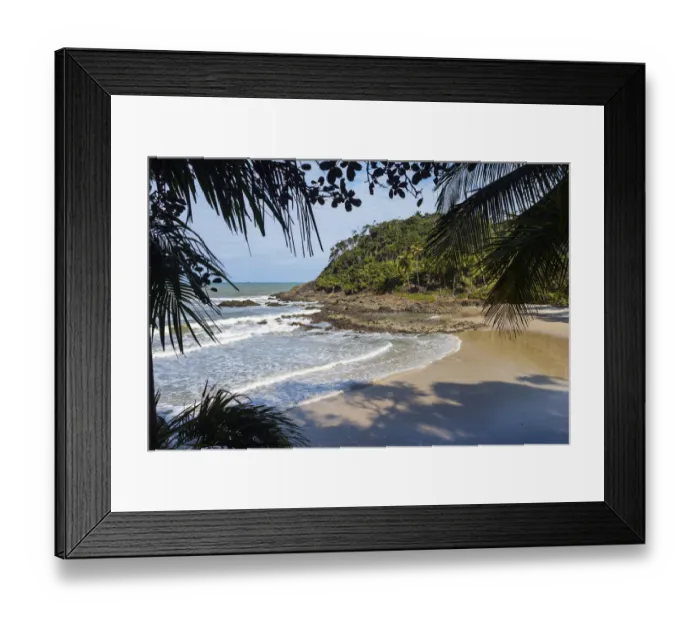 Framed Print : Havaisinho beach near Itacare, Bahia, Brazil Framed Print : Havaisinho beach near Itacare, Bahia, Brazil
