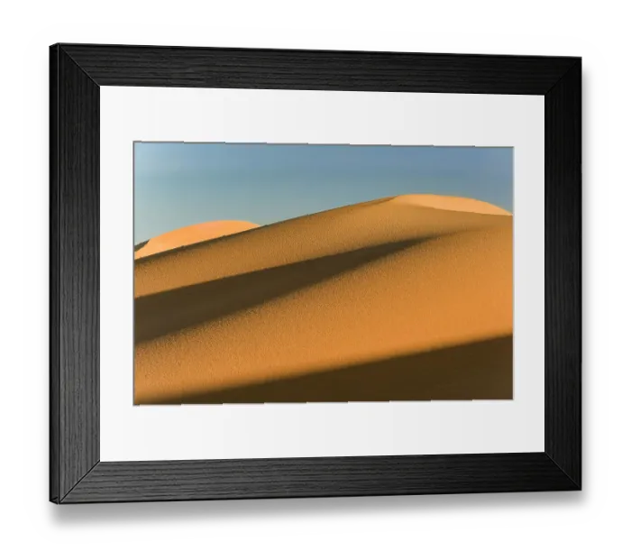 Framed Print : Hongotlyn Dunes, Gobi Desert, Mongolia. October 2008 Framed Print : Hongotlyn Dunes, Gobi Desert, Mongolia. October 2008