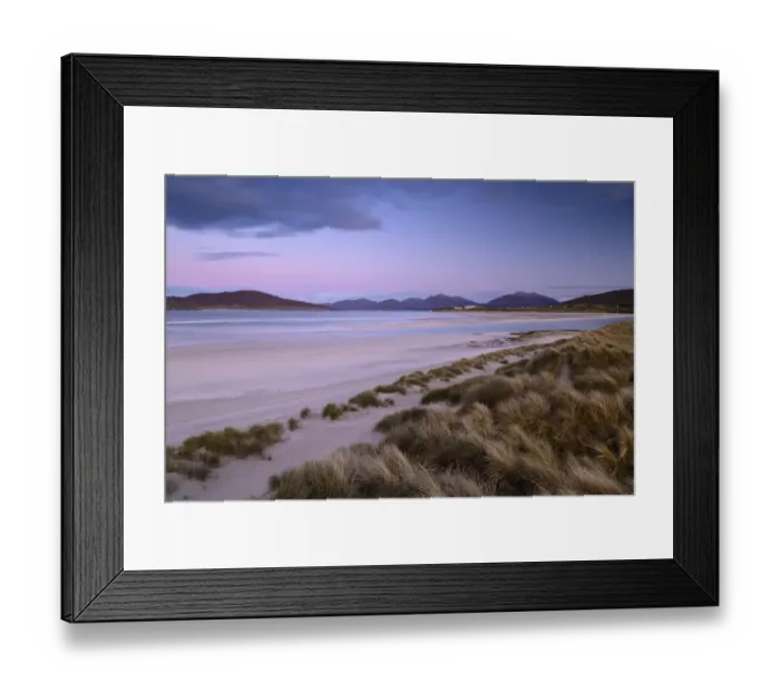 Framed Print : Seilebost beach on the south side of Luskentyre Bay, Isle of Harris, Outer Hebrides Framed Print : Seilebost beach on the south side of Luskentyre Bay, Isle of Harris, Outer Hebrides