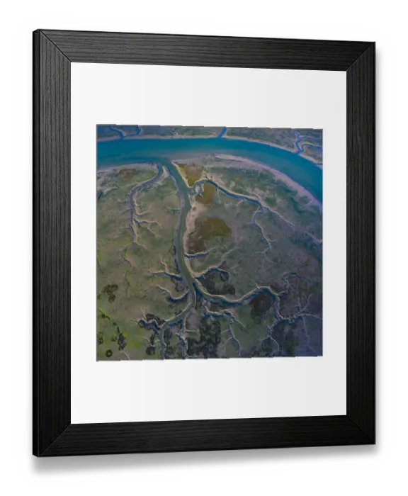 Framed Print : Aerial view of Oyambre Natural Park, San Vicente de la Barquera, Cantabrian Sea Framed Print : Aerial view of Oyambre Natural Park, San Vicente de la Barquera, Cantabrian Sea