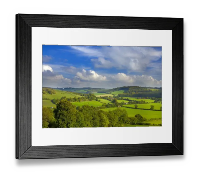 Framed Print : RF- Hambleden Valley, Buckinghamshire, UK, October Framed Print : RF- Hambleden Valley, Buckinghamshire, UK, October
