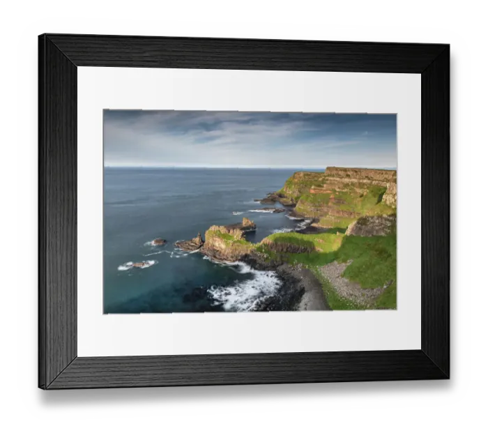Framed Print : Port na Tober and Horse Shoe Harbour, Giants Causeway, Northern Ireland Framed Print : Port na Tober and Horse Shoe Harbour, Giants Causeway, Northern Ireland
