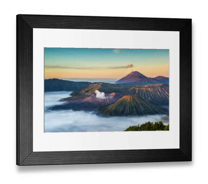 Framed Print : Bromo volcano, Java, Indonesia Framed Print : Bromo volcano, Java, Indonesia