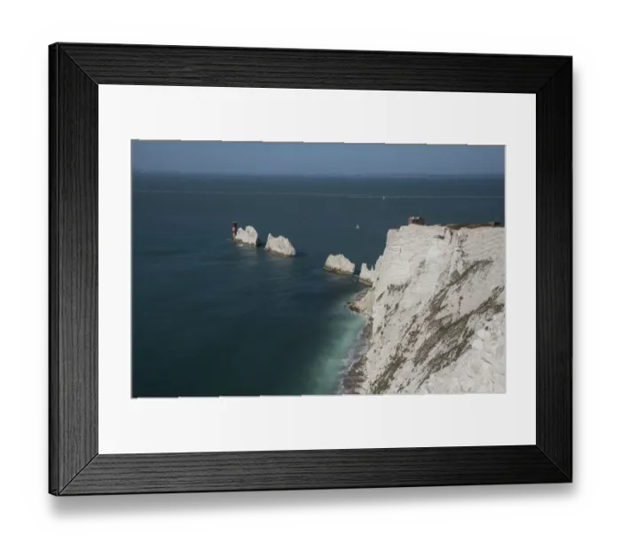Framed Print : Aerial view of The Needles, Isle of Wight, Hampshire, UK. Sep 2020 Framed Print : Aerial view of The Needles, Isle of Wight, Hampshire, UK. Sep 2020
