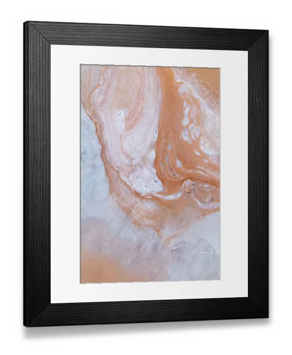 Framed Print : Saltpetre deposit in coastal lagoon, Ria Lagartos Biosphere Reserve, Yucatan Peninsula Framed Print : Saltpetre deposit in coastal lagoon, Ria Lagartos Biosphere Reserve, Yucatan Peninsula