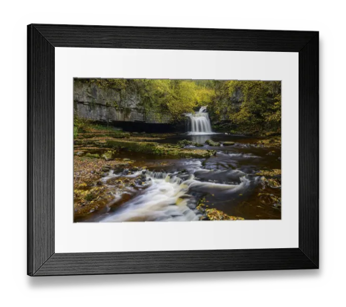 Framed Print : Cauldron Falls, Yorkshire Dales National Park, Yorkshire, England. November Framed Print : Cauldron Falls, Yorkshire Dales National Park, Yorkshire, England. November