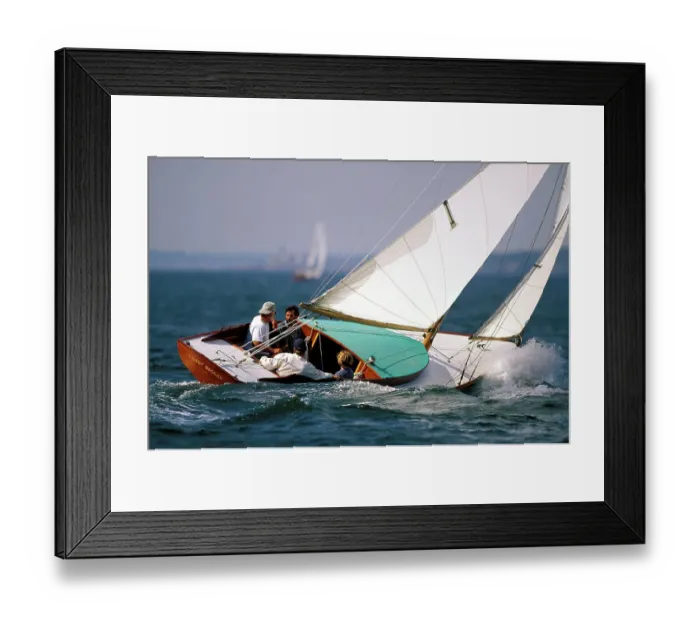 Framed Print : Herreshoff S-Boat Sturdy Beggar built in 1922 and restored by the International Yacht Restoration School (IYRS) in Newport, Rhode Island, USA Framed Print : Herreshoff S-Boat Sturdy Beggar built in 1922 and restored by the International Yacht Restoration School (IYRS) in Newport, Rhode Island, USA