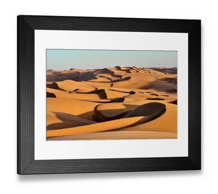 Framed Print : Coastal sand dunes at sunset, Namib Desert near Walvis Bay, Namib Naukluft National Park, Namibia Framed Print : Coastal sand dunes at sunset, Namib Desert near Walvis Bay, Namib Naukluft National Park, Namibia