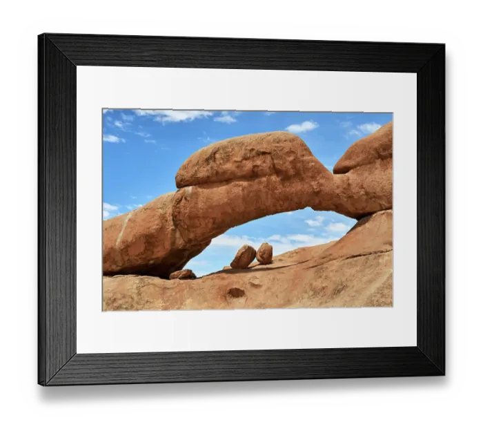 Framed Print : Spitzkoppe's natural rock arch, a granite inselberg, Spitzkoppe mountain range, Namibia Framed Print : Spitzkoppe's natural rock arch, a granite inselberg, Spitzkoppe mountain range, Namibia