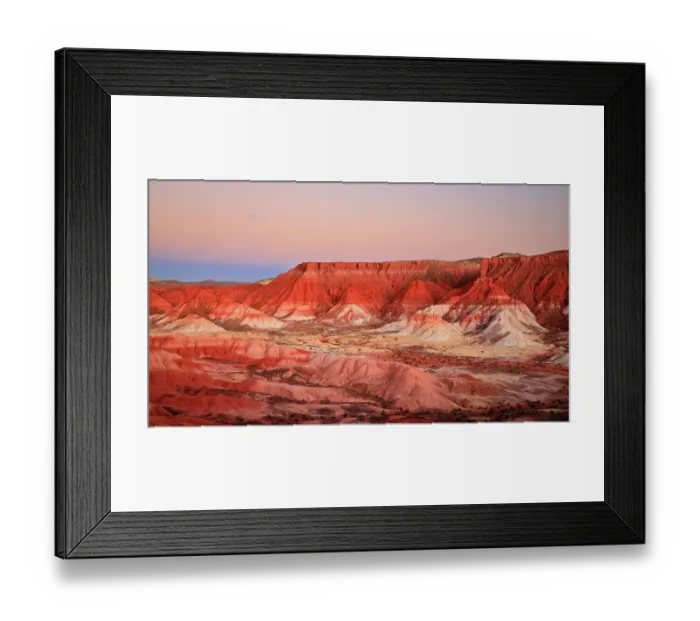 Framed Print : Sunset at Valle de la Luna, Cusi Cusi village, Jujuy, Andes, Argentina, October, 2022