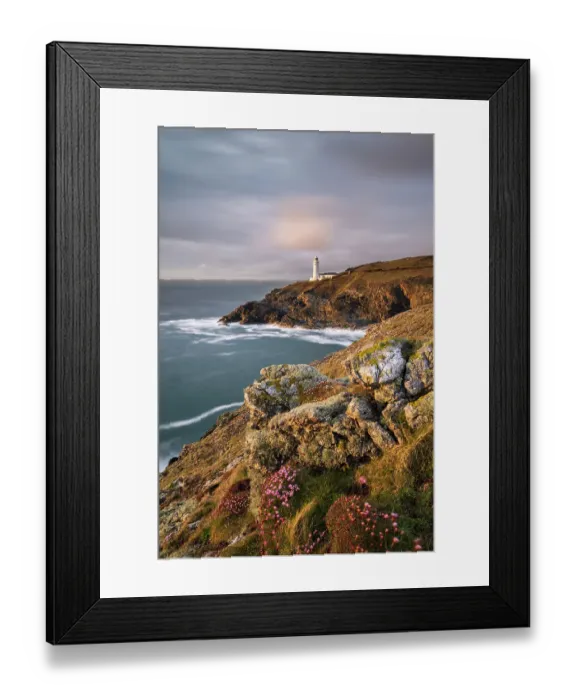 Framed Print : RF - Trevose Head and lighthouse in late evening light during spring. North Cornwall, UK. May. (This image may be licensed either as rights managed or royalty free) Framed Print : RF - Trevose Head and lighthouse in late evening light during spring. North Cornwall, UK. May. (This image may be licensed either as rights managed or royalty free)