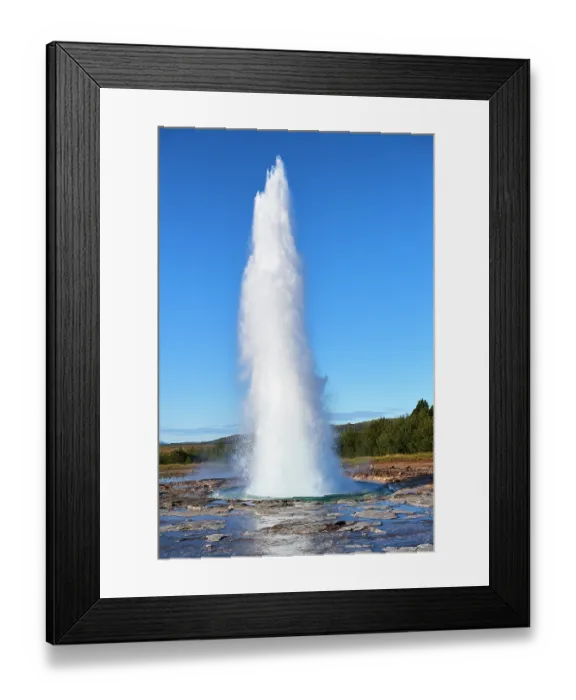 Framed Print : RF - Strokkur Geyser erupting, Geysir, Selfoss, Iceland. September, 2023. (This image may be licensed either as rights managed or royalty free.) Framed Print : RF - Strokkur Geyser erupting, Geysir, Selfoss, Iceland. September, 2023. (This image may be licensed either as rights managed or royalty free.)