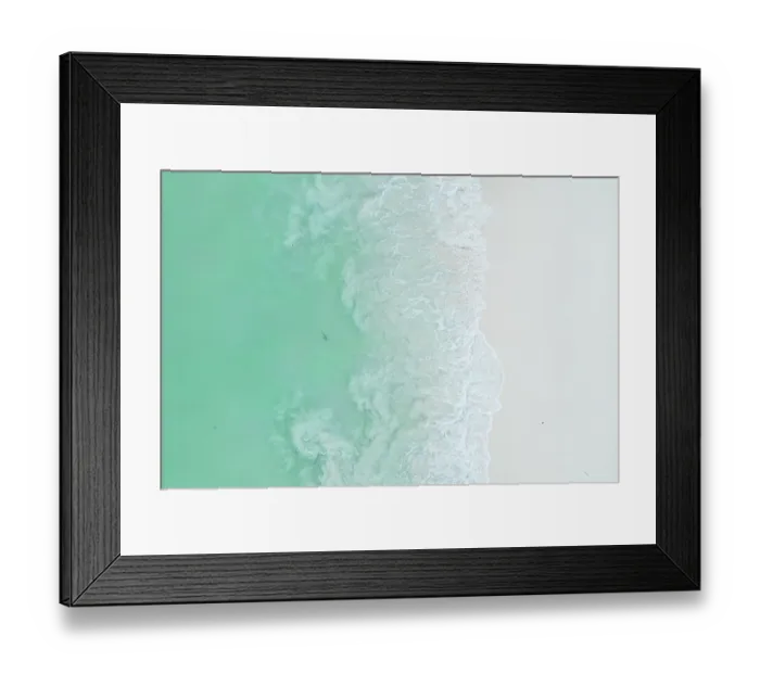 Framed Print : Aerial view of Blacktip reef shark (Carcharhinus melanopterus) pup prowling over a sand flat along the water's edge by the beach of Maya Bay Framed Print : Aerial view of Blacktip reef shark (Carcharhinus melanopterus) pup prowling over a sand flat along the water's edge by the beach of Maya Bay