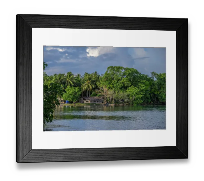 Framed Print : A small coastal settlement in the Tsoi Island region. Lovongai LLG, New Ireland Province, Papua New Guinea. November, 2023 Framed Print : A small coastal settlement in the Tsoi Island region. Lovongai LLG, New Ireland Province, Papua New Guinea. November, 2023