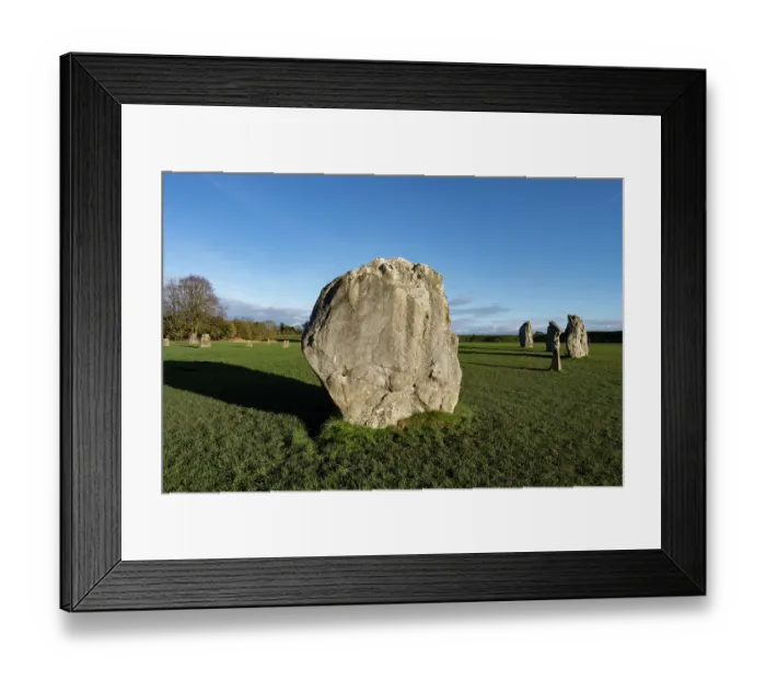 Framed Print : Standing stone in inner circle at Avebury Stone Circle and henge, dated to the Neolithic Period, Wiltshire, England, UK, January 2024. UNESCO World Heritage site Framed Print : Standing stone in inner circle at Avebury Stone Circle and henge, dated to the Neolithic Period, Wiltshire, England, UK, January 2024. UNESCO World Heritage site