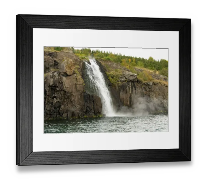 Framed Print : Fosslaug hot springs waterfall, Eyjafjordur, near Akureyri, Iceland. September, 2023 Framed Print : Fosslaug hot springs waterfall, Eyjafjordur, near Akureyri, Iceland. September, 2023
