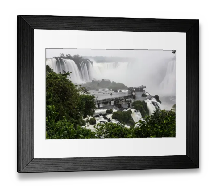 Framed Print : Iguazu Falls, Iguazu National Park, UNESCO World Heritage site, Parana, Brazil. September, 2016 Framed Print : Iguazu Falls, Iguazu National Park, UNESCO World Heritage site, Parana, Brazil. September, 2016