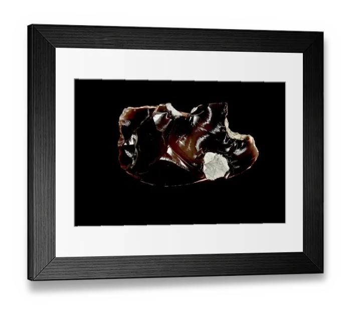 Framed Print : Obsidia, an igneous rock that forms when molten rock material cools so rapidly that atoms are unable to arrange themselves into a crystalline structure Framed Print : Obsidia, an igneous rock that forms when molten rock material cools so rapidly that atoms are unable to arrange themselves into a crystalline structure