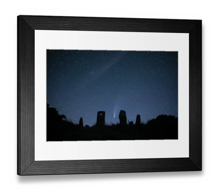 Framed Print : Stars at night, Sark, The Channel Islands, UK. July, 2020 Framed Print : Stars at night, Sark, The Channel Islands, UK. July, 2020