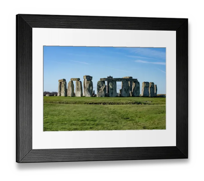 Framed Print : Stonehenge viewed from the Avenue in the northwest, constructed between 3000 and 2200 BC, World Heritage Site, Wiltshire, England, UK. January, 2024 Framed Print : Stonehenge viewed from the Avenue in the northwest, constructed between 3000 and 2200 BC, World Heritage Site, Wiltshire, England, UK. January, 2024