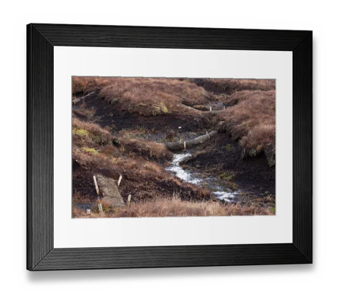 Framed Print : Moorland restoration work, Langdon Beck, County Durham, England, UK. April, 2023 Framed Print : Moorland restoration work, Langdon Beck, County Durham, England, UK. April, 2023