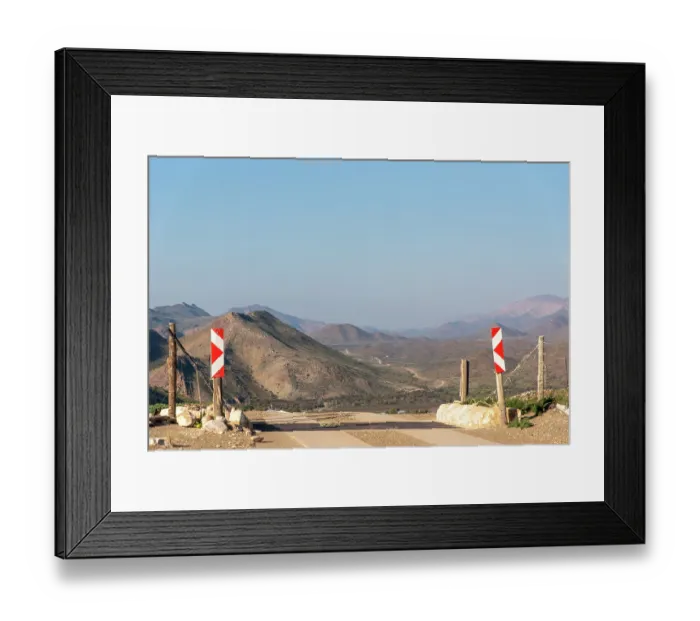 Framed Print : Road to Prince Albert, Central Karoo, Cape Province, South Africa. August, 2023 Framed Print : Road to Prince Albert, Central Karoo, Cape Province, South Africa. August, 2023