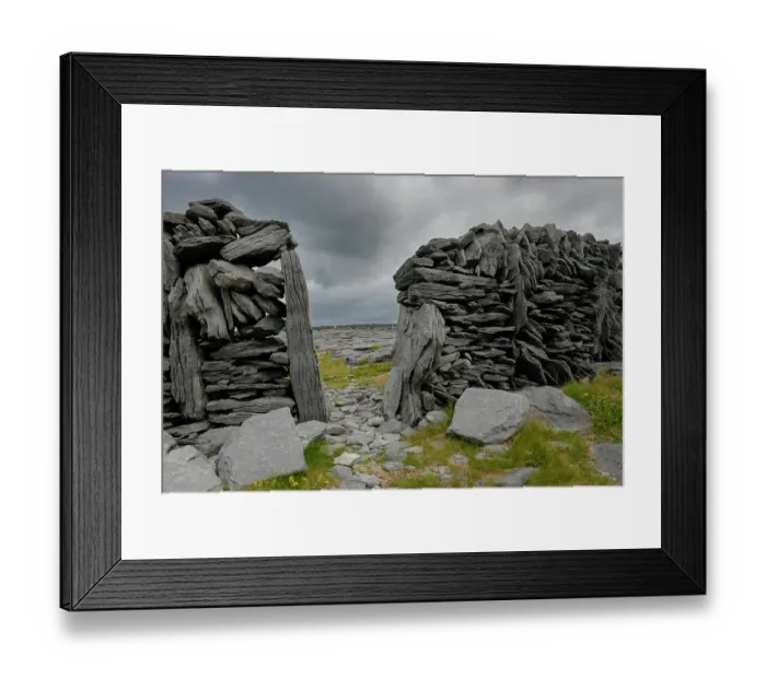 Framed Print : Drystone walls, Inishmaan, Aran Islands, County Galway, Republic of Ireland. June, 2019 Framed Print : Drystone walls, Inishmaan, Aran Islands, County Galway, Republic of Ireland. June, 2019