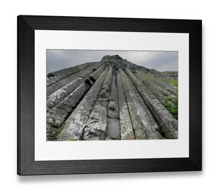 Framed Print : Organ Pipes basalt columns, Giant's Causeway, UNESCO World Heritage Site, County Antrim, Northern Ireland, UK. June, 2022 Framed Print : Organ Pipes basalt columns, Giant's Causeway, UNESCO World Heritage Site, County Antrim, Northern Ireland, UK. June, 2022
