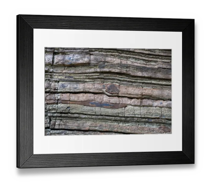 Framed Print : Nodules caused by in-situ cementation of calcite and or siderite around a nucleus, exposed within a bed of Cambrian age sandstone, Porth Ceiriad, Abersoch, Wales, UK. July, 2023 Framed Print : Nodules caused by in-situ cementation of calcite and or siderite around a nucleus, exposed within a bed of Cambrian age sandstone, Porth Ceiriad, Abersoch, Wales, UK. July, 2023