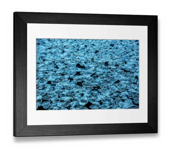 Framed Print : Patterns in the ice, Bay of Whales, Ross Sea, Antarctica. February, 2023 Framed Print : Patterns in the ice, Bay of Whales, Ross Sea, Antarctica. February, 2023